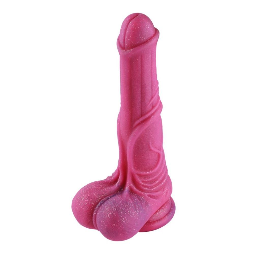 HiSmith Silicone Pink Monster Fantasy Dildo (KlicLok) 10 Inch HiSmith Main image