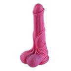 HiSmith Silicone Pink Monster Fantasy Dildo (KlicLok) 10 Inch HiSmith