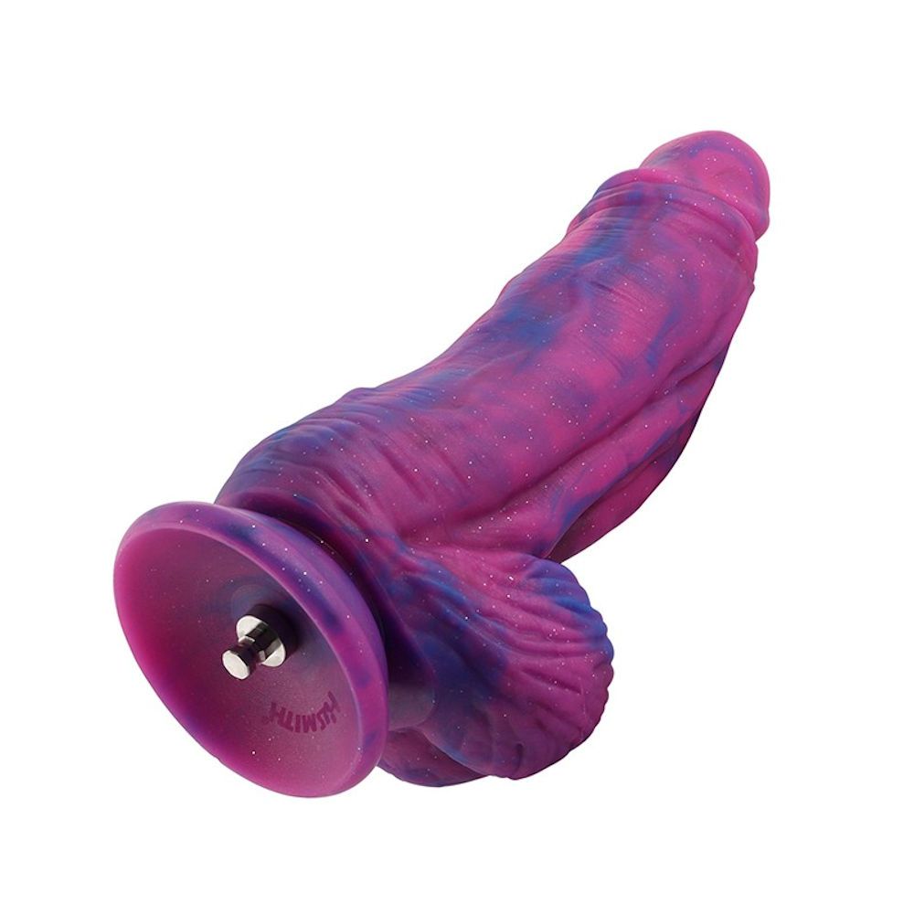 HiSmith Silicone Purple & Blue Monster Fantasy Dildo (KlicLok) 9.5 Inch HiSmith Main image