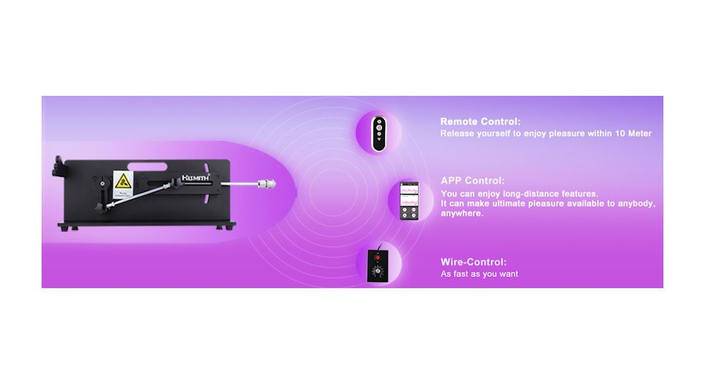 HiSmith Tabletop 2.0 Pro Remote & App Controlled Sex Machine HiSmith