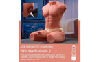 XISE Jason USB Auto Thrusting Cock & Ass Male Torso 17cm