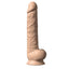 SilexD 15 inch Realistic Silicone Dual Density Dildo With Suction Cup & Balls