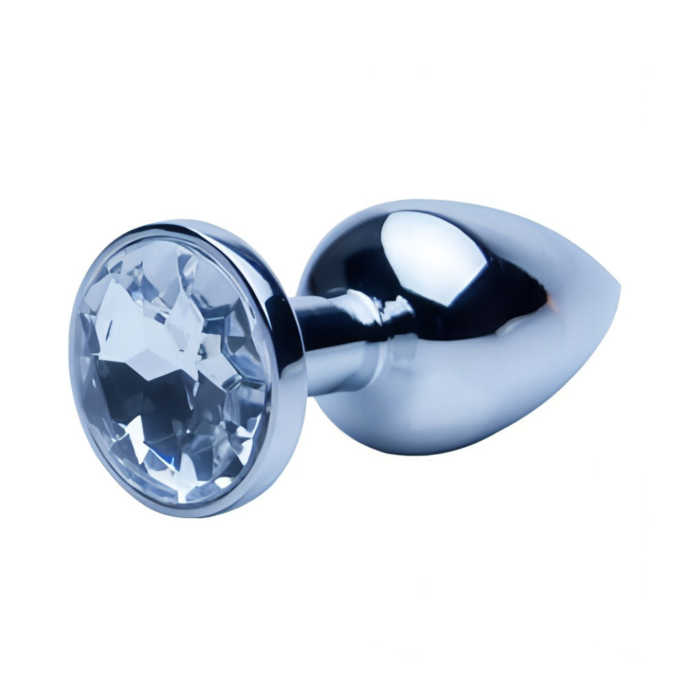 Precious Metals Silver Butt Plug Main image