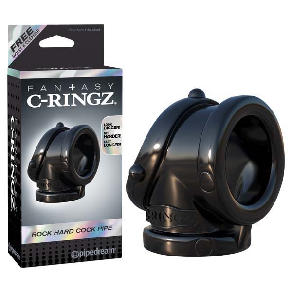 Pipedream Fantasy C Ringz Rock Hard Cock Pipe Cock & Ball Rings - LOVVA