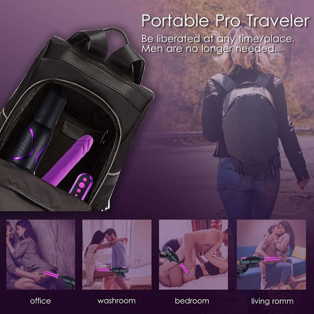 HiSmith Traveler Pro 3.0 Remote & App Controlled Sex Machine HiSmith