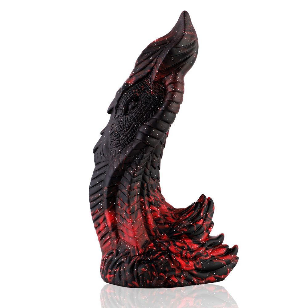 HiSmith Wildolo Remote & App Controlled Silicone Vibrating Glow In The Dark Ceolia Fantasy Dildo With Suction Cup 9.7 Inch HiSmith