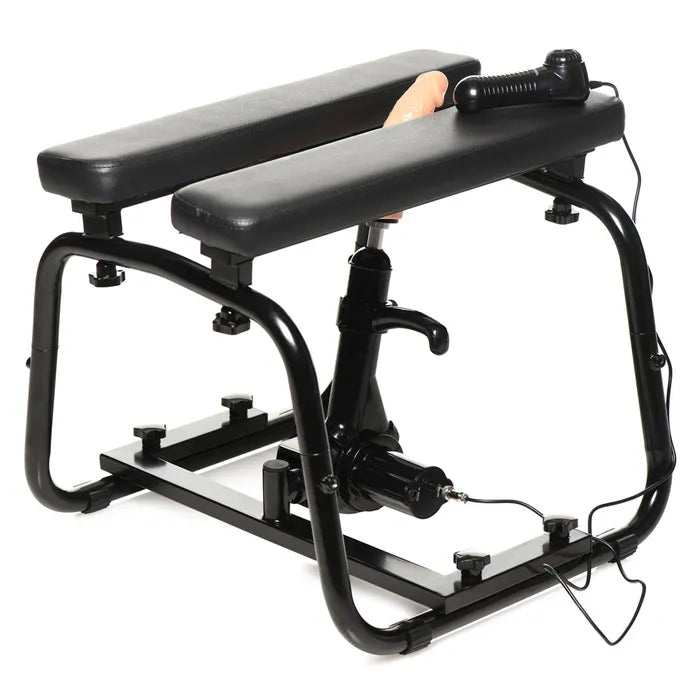 XR Brands LoveBotz Bangin Sex Bench With Mains Powered Sex Machine Black XR Brands Main image